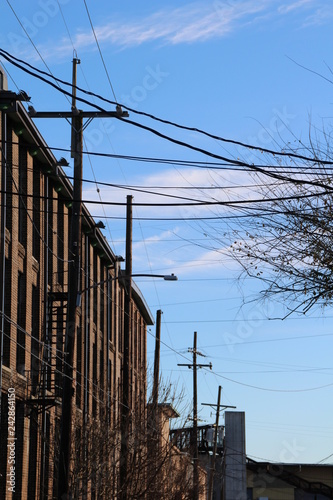 Stromleitungen New Orleans