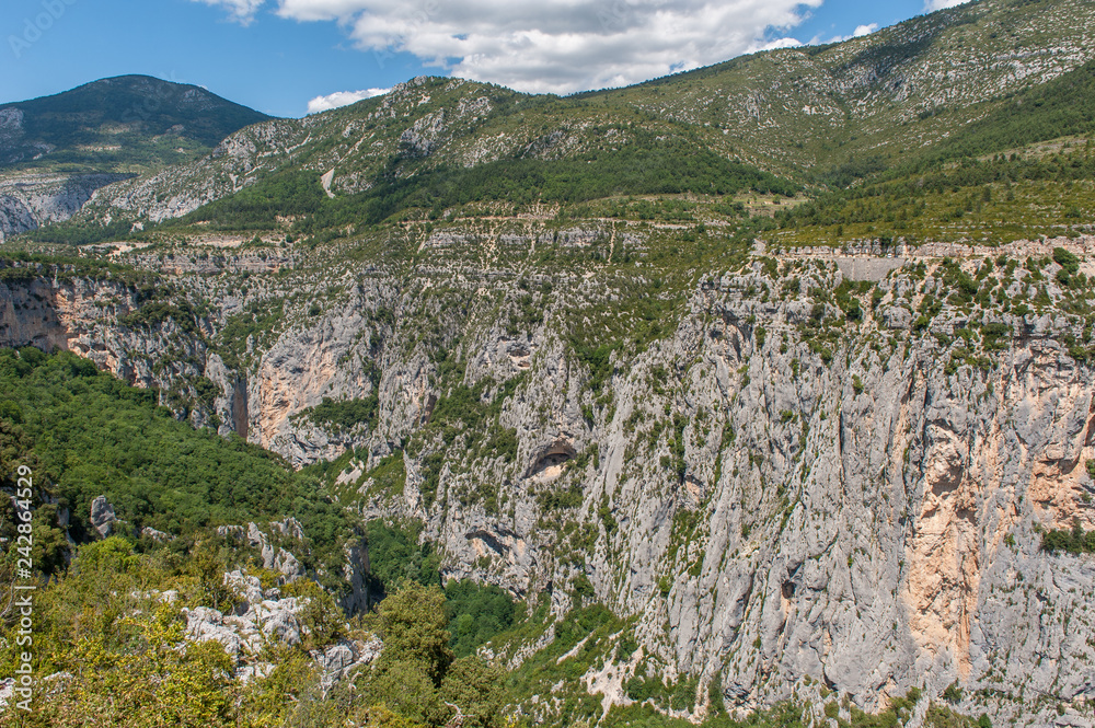 Verdonschlucht in Südfrankreich Verdonschlucht in Südfrankreich