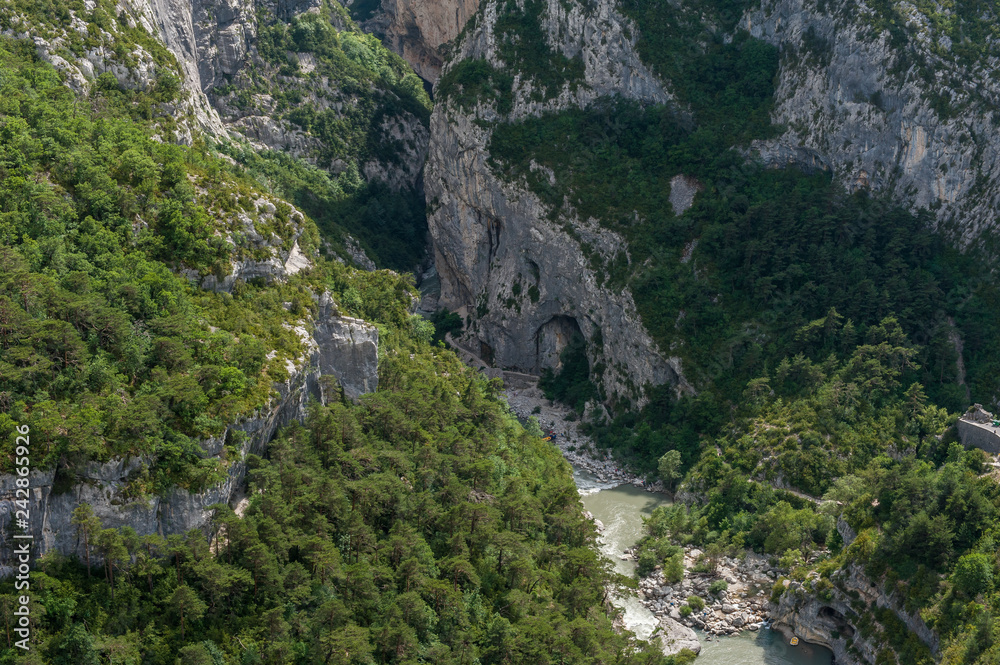 Verdonschlucht in Südfrankreich Verdonschlucht in Südfrankreich