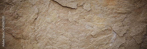 Obraz na plátně Textured stone sandstone surface. Close up image