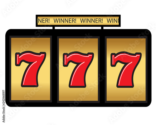 Signage-Triple 7's Winner
