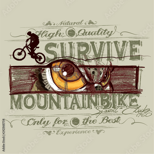 mountainbike eagle gaze