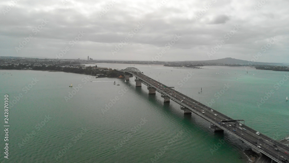Bridge of Auckland, aerial view