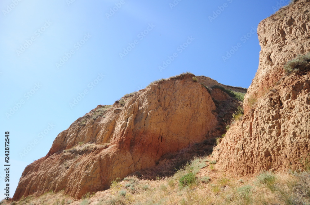 Fototapeta premium rocks and blue sky