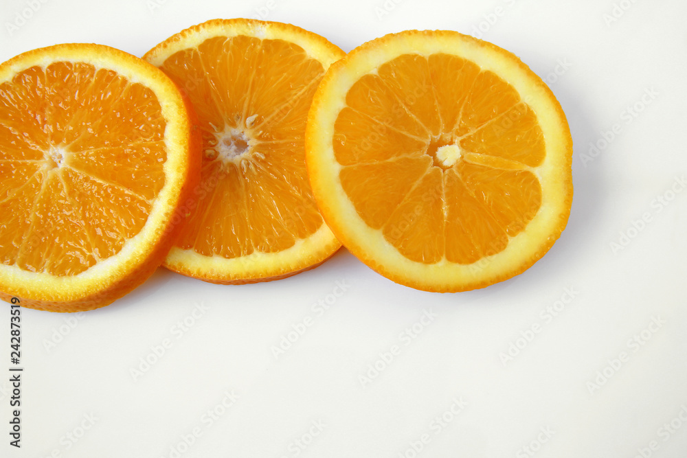 slices of orange slices of orange