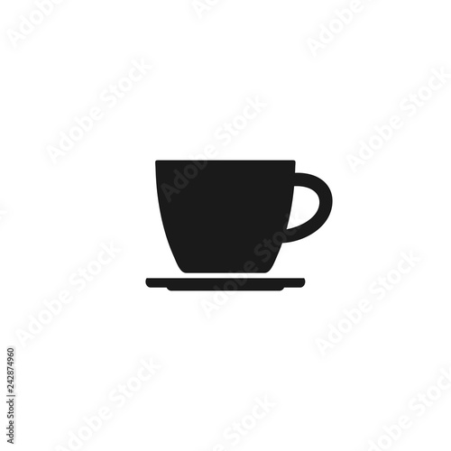 Cup of coffee. Coffee cup icon. Coffee icon isolated on white background