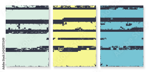Glitched Poster Set