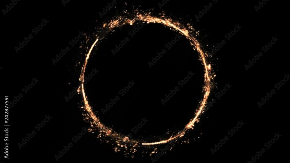 Abstract Magic Golden Crown Spinning Loop/ 4k animation of an abstract golden circle crown of flowers spinning seamless looping Abstract Magic Golden Crown Spinning Loop/ 4k animation of an abstract golden circle crown of flowers spinning seamless looping