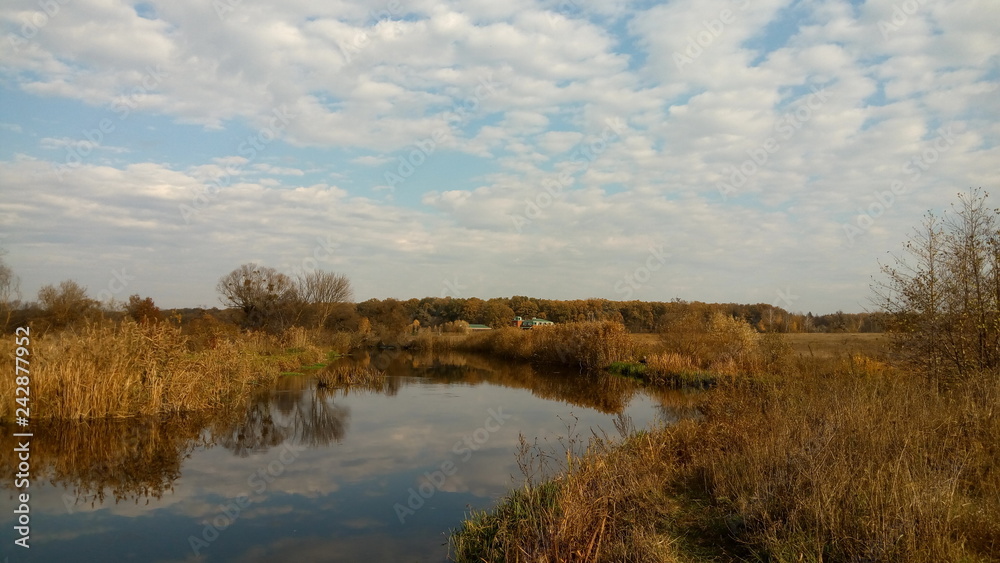 lake in autumn