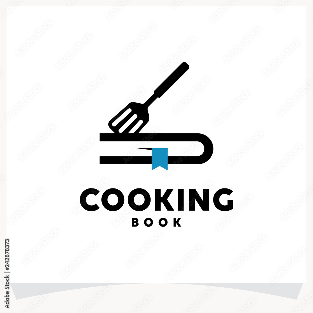Cooking Book Logo Design Template Cooking Book Logo Design Template