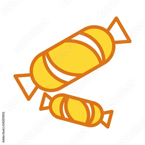 vector toffee icon