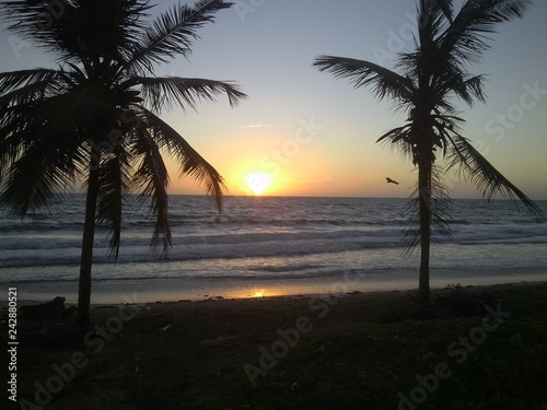 Amanecer En la Playa