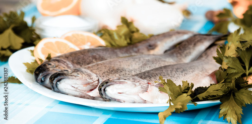 trout with parsley and lemon