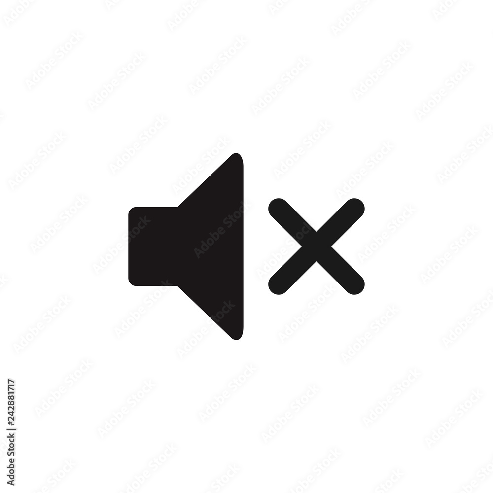 Speaker icon vector. Volume icon. Loudspeaker icon vector