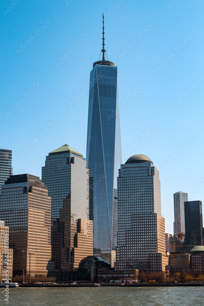 Skyline von NewYork mit One World Trade Center