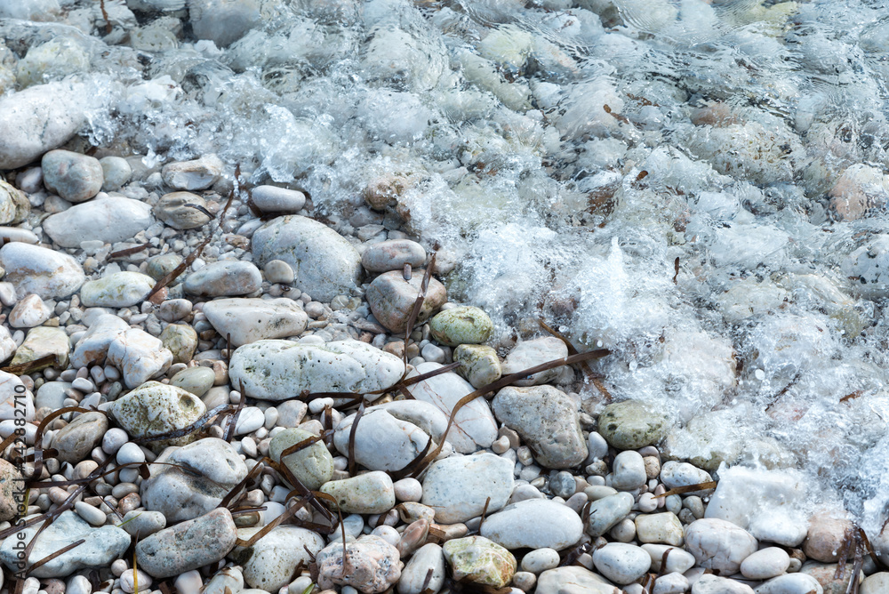 shore with stones shore with stones