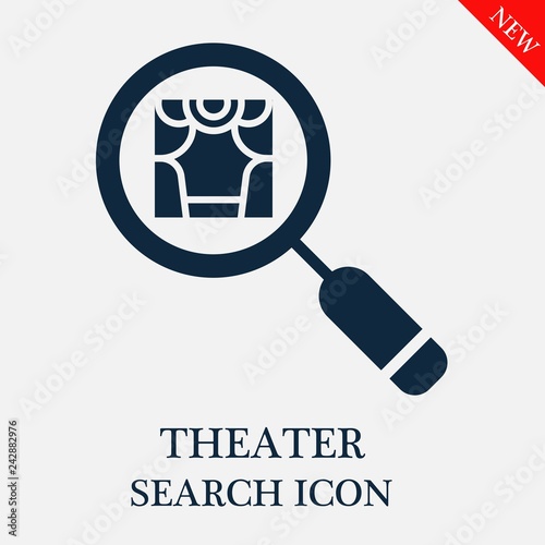 Theater search icon