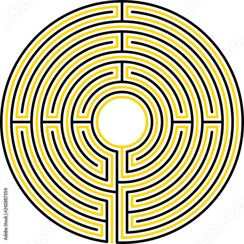 Hilton, turf maze, 9 circuits, GB