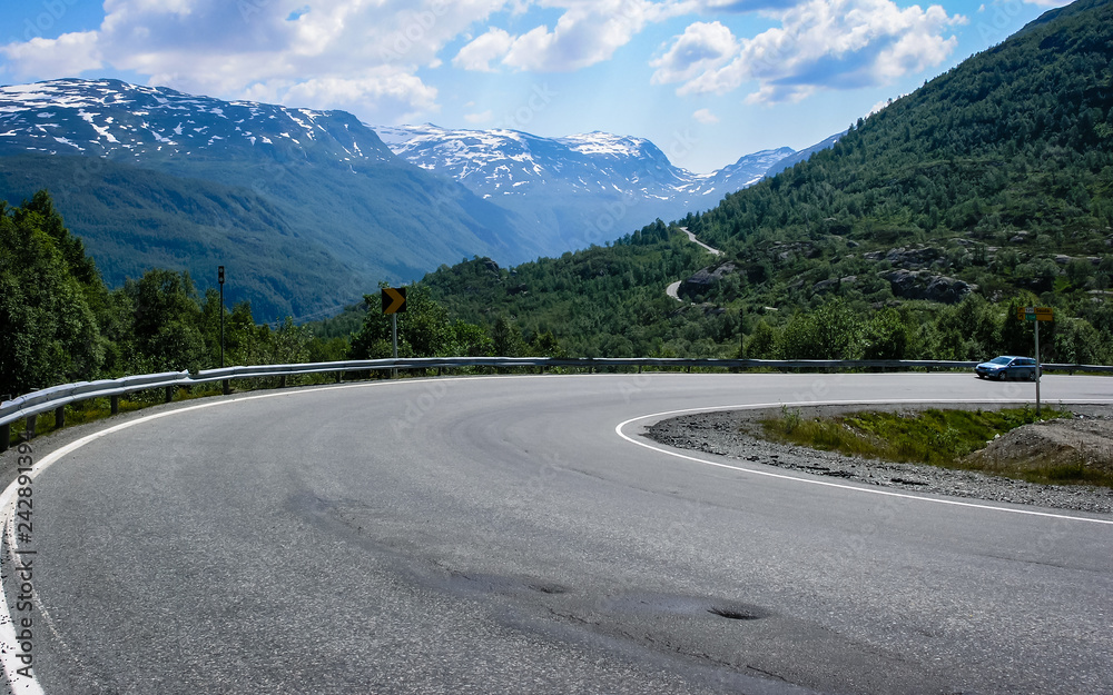 Fototapeta premium Beautiful nature of Norway