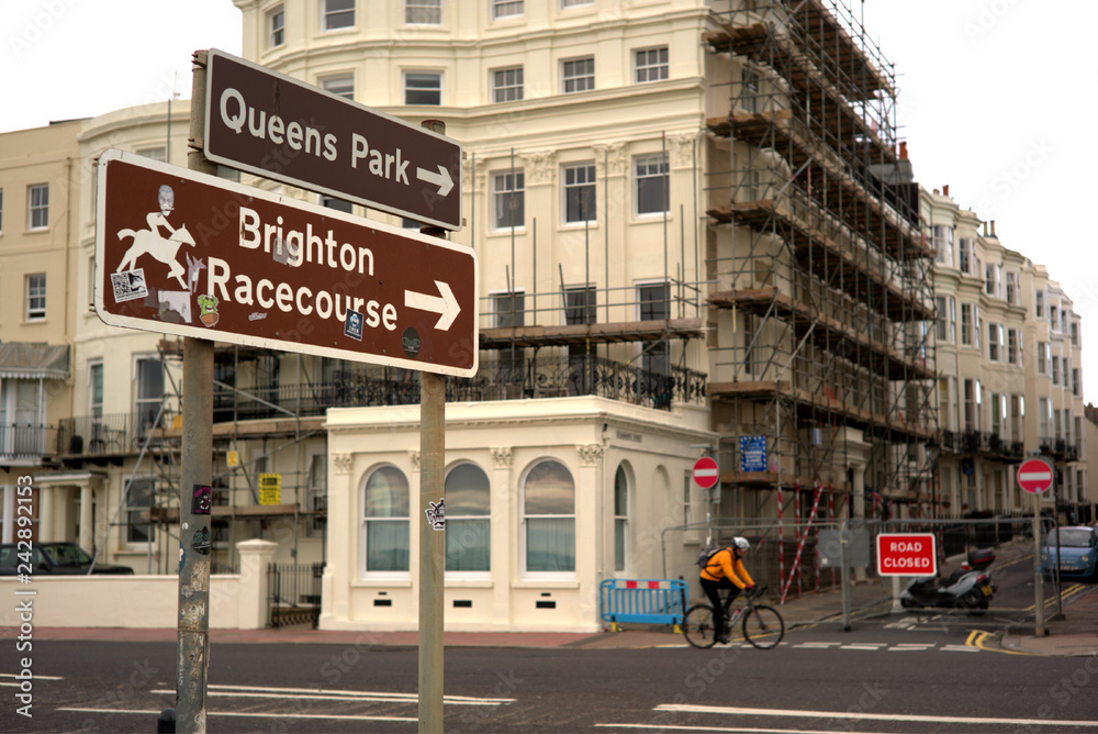 Directional signs, Brighton