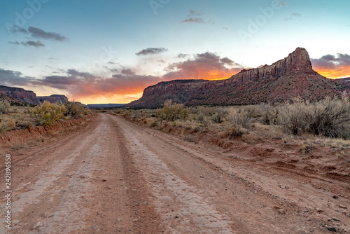 Sunset Over Indian Creek