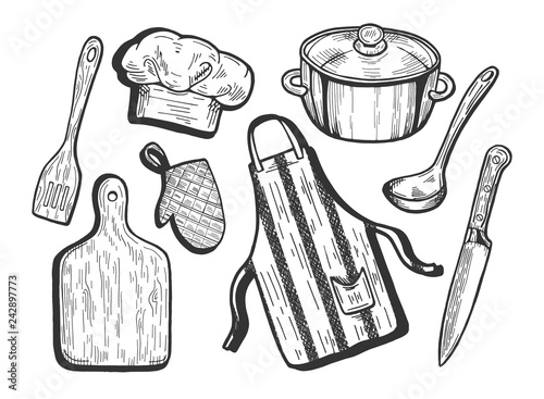 kitchen utensils set