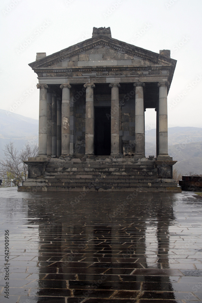 Garni Pagan Temple, the hellenistic temple in Republic of Armenia