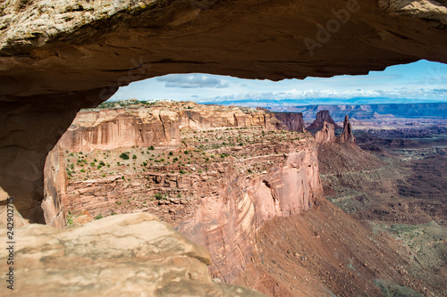 Mesa Arch Canyon Rock Formation landscape  photo