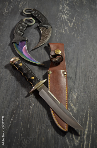 edged weapon knife kerambit photo