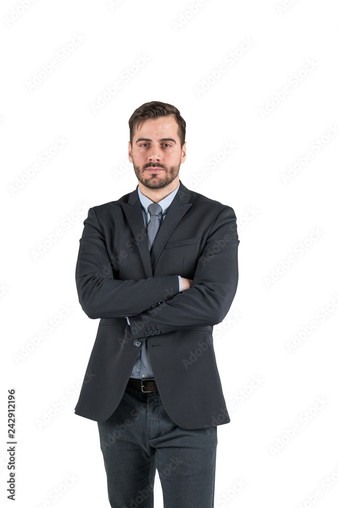 Businessman with crossed arms Businessman with crossed arms