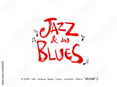 음악회 포스터 / 손으로 그린 음악 일러스트