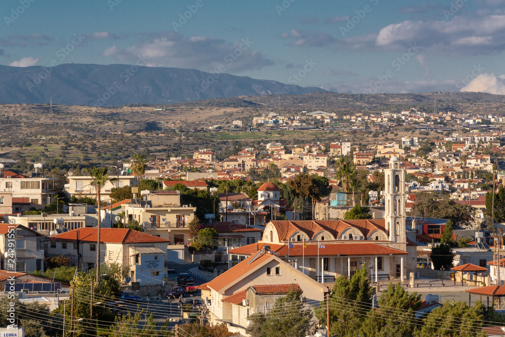 Kolossi view cyprus