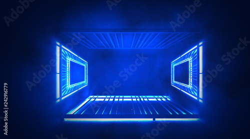 Abstract tunnel, corridor, ...