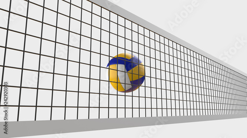 バレーボール ネットタッチ Stock イラスト Adobe Stock