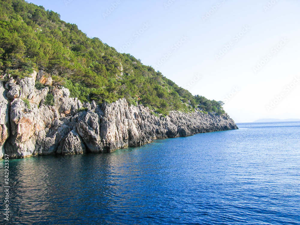 Ionian Sea Cliff - Greece