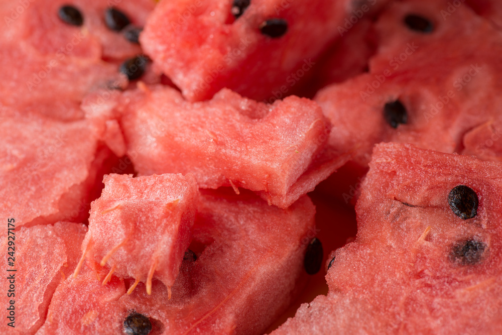 ripe watermelon flesh closeup macro texture background ripe watermelon flesh closeup macro texture background