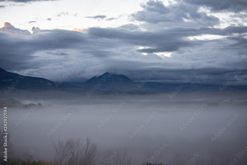 clouds, nature, mists,mountains