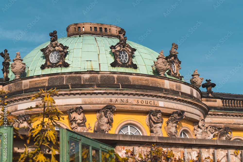 Naklejka premium Schloss Sans Souci Potsdam
