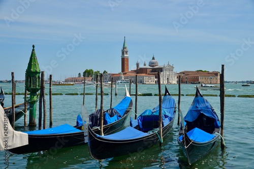 Gondolas in Venice, Italy © Mary Baratto