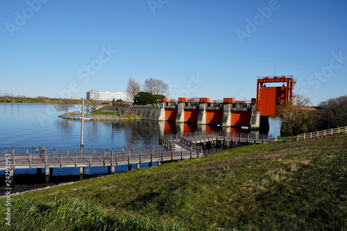 Photography Sluice gate