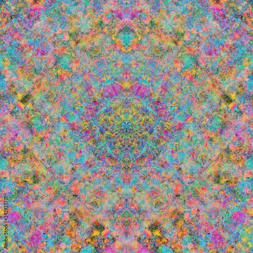 Grunge style colorful painting wall street art poster background.