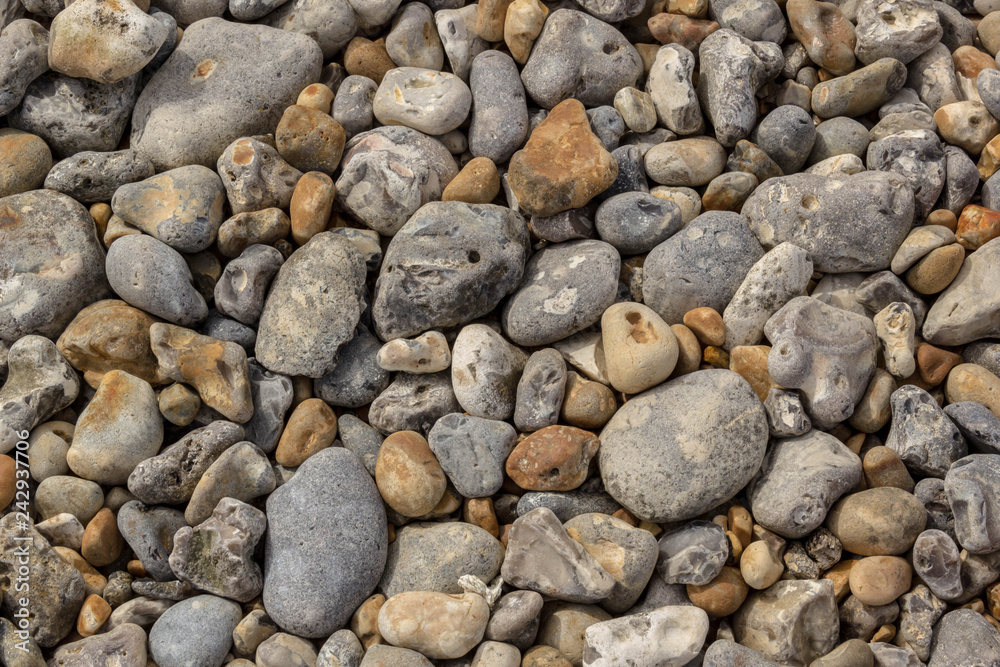 Colorful gravel background