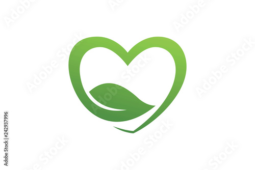 LOVE NATURE LOGO DESIGN