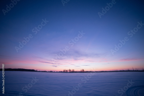 dawn in winter in nature © Тимур Ганиев