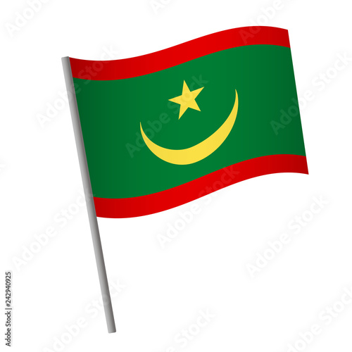 Mauritania flag icon