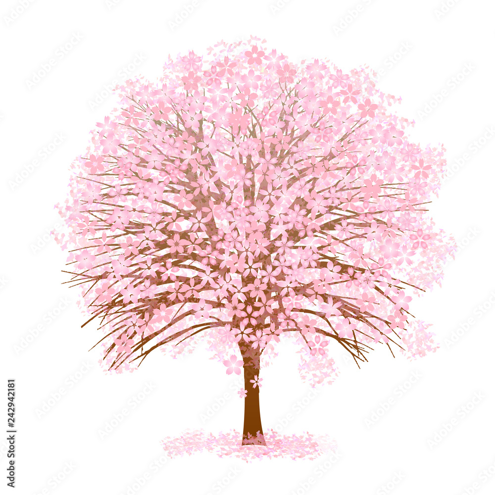 Obraz premium 桜 春 花 アイコン