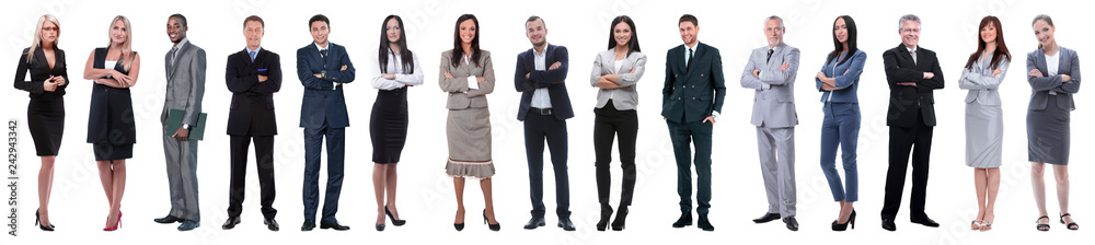 Young attractive business people - the elite business team Young attractive business people - the elite business team