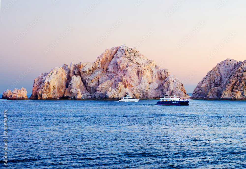 Cabo San Lucas, Mexico, rocks. Cabo San Lucas is often called the pearl of the California Peninsula. The Peninsula itself is considered to be one of the driest regions of the planet. Cabo San Lucas, Mexico, rocks. Cabo San Lucas is often called the pearl of the California Peninsula. The Peninsula itself is considered to be one of the driest regions of the planet.
