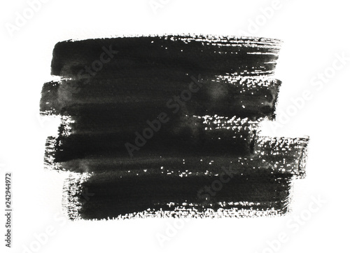 set of brush strokes