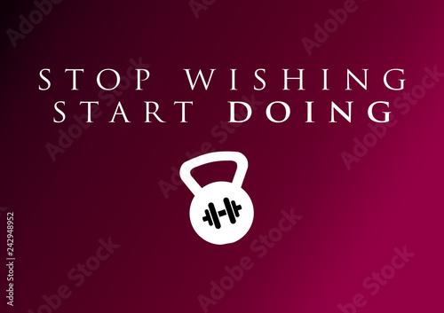 Fitness motivation quote for your better workout